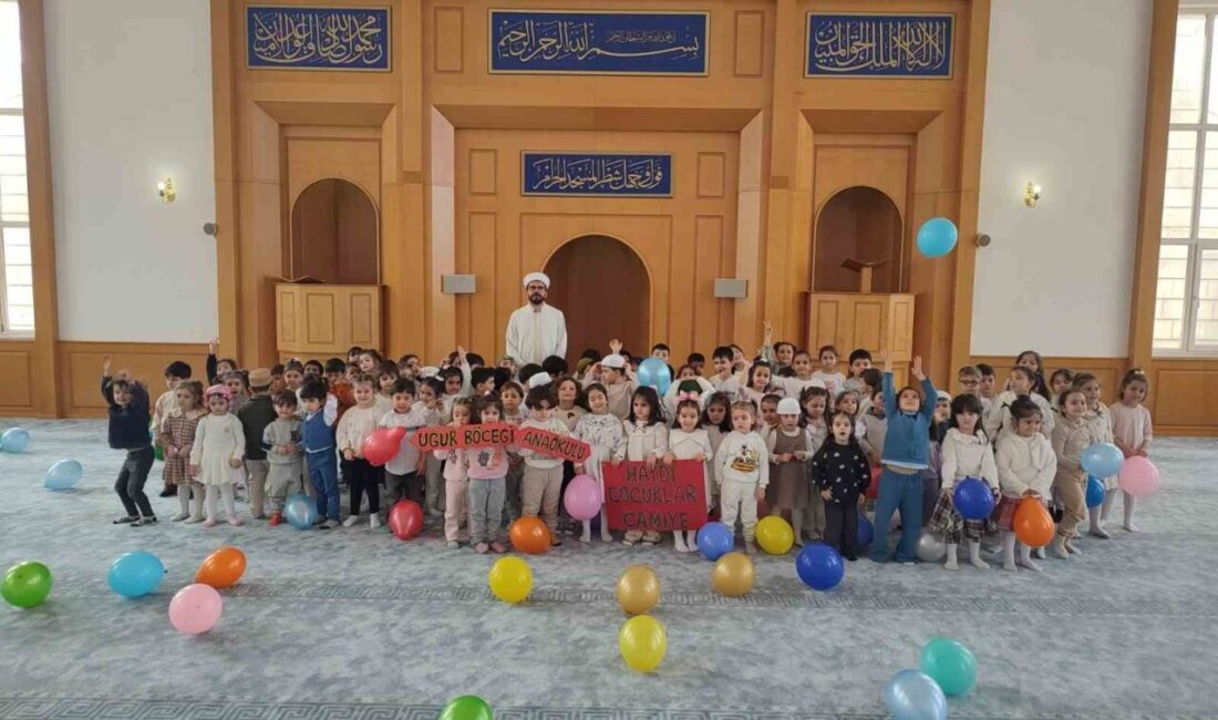Sivas Merkez’de eğitim veren Uğur Böceği Anaokulu öğrencileri, “Maarifin Kalbinde