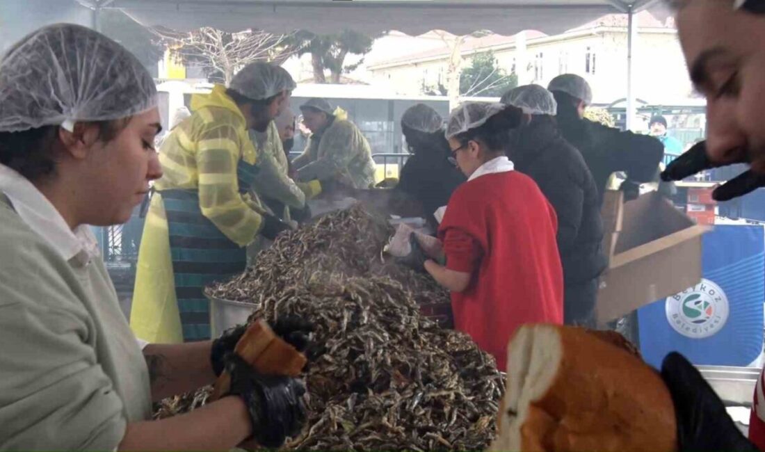 Beykoz Belediyesi tarafından düzenlenen Balık Festivali, binlerce vatandaşın katılımıyla coşku