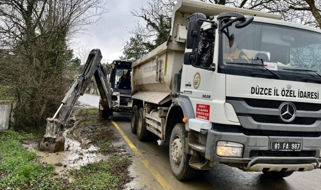 DÜZCE (İHA) – Düzce İl Özel İdaresi Yol ve Ulaşım