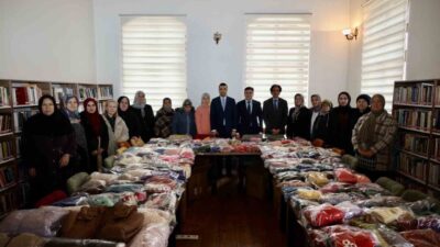 Bilecik’in Söğüt ilçesinde kadınlar Sevgi Evlerinde kalan çocuklara anlamlı bir