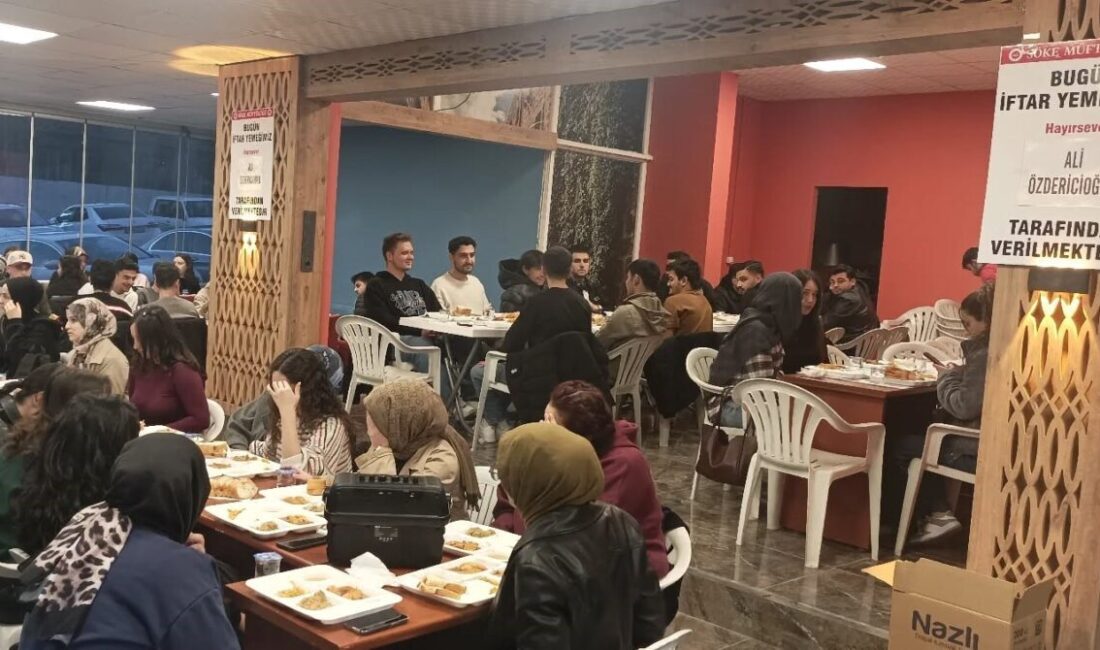 Söke İlçe Müftülüğü, Ramazan ayı boyunca hayırseverlerin katkılarıyla her gün