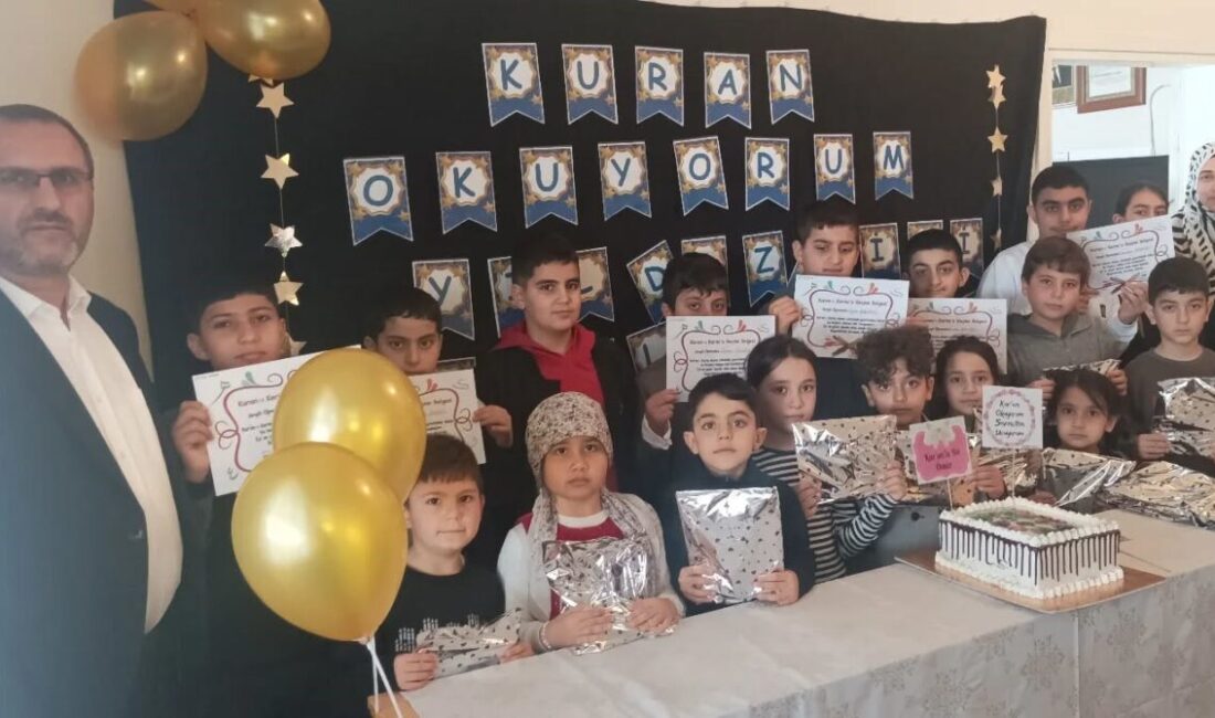 Söke İlçe Müftülüğü’ne bağlı Konyalılar Mahallesi Kur’an Kursu’nda 7-10 yaş