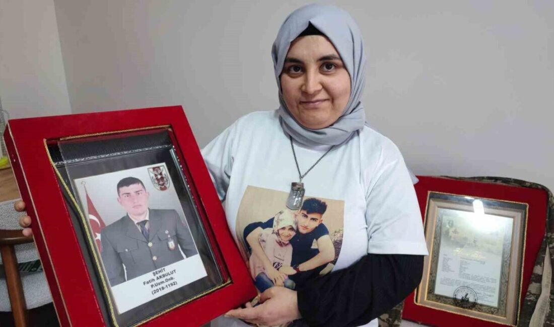 Uzman Onbaşı eşi 6 yıl önce şehit olan Funda Akbulut,