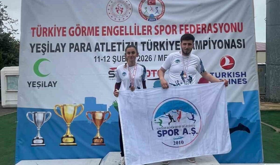 Kayseri Büyükşehir Belediyesi Spor A.Ş. sporcuları; Mersin’de düzenlenen Türkiye Şampiyonası’nda