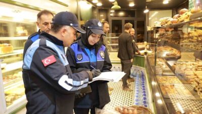 Sultanbeyli Belediyesi zabıta ekipleri tarafından Ramazan ayı dolayısıyla ilçedeki fırınlarda