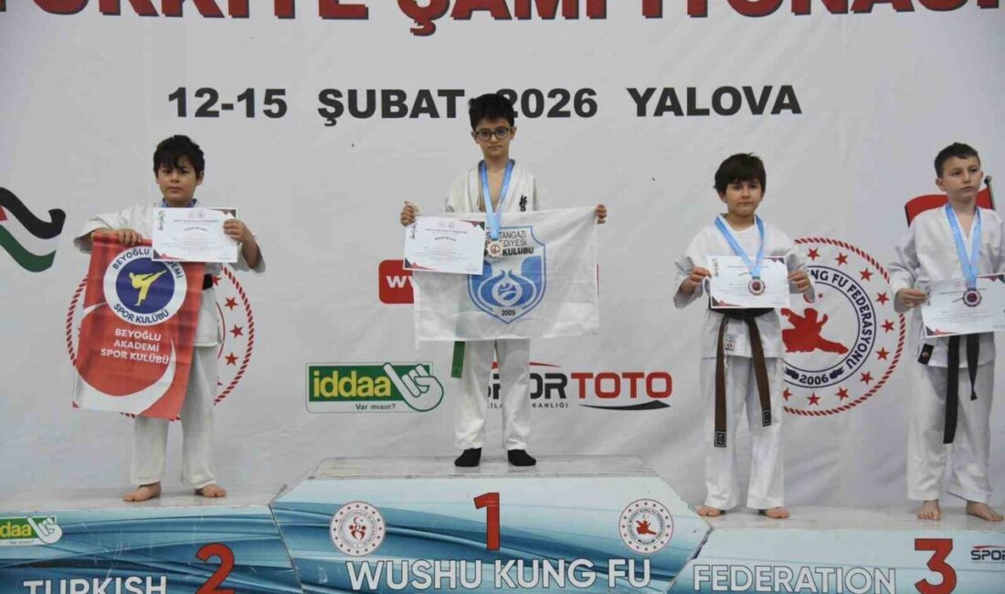 Yalova’da gerçekleştirilen 2026 Budokaido Kata Kumite Türkiye Şampiyonası’na katılan Sultangazili