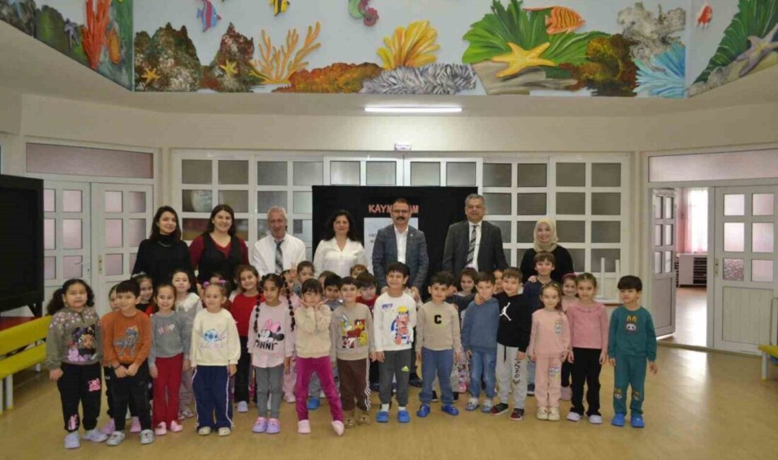 Aydın’ın Sultanhisar ilçesinde Sabiha Gökçen Anaokulu’nda yürütülen ’Ben Büyüyünce Ne