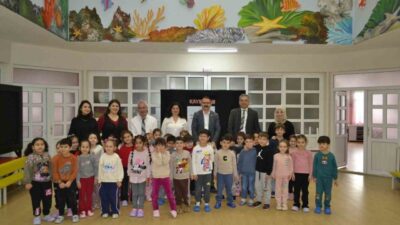 Aydın’ın Sultanhisar ilçesinde Sabiha Gökçen Anaokulu’nda yürütülen ’Ben Büyüyünce Ne