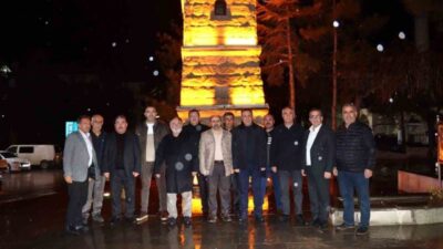 Sungurlu Belediye Başkanı Muhsin Dere, Berat Kandili dolayısıyla Ulu Camii’nde