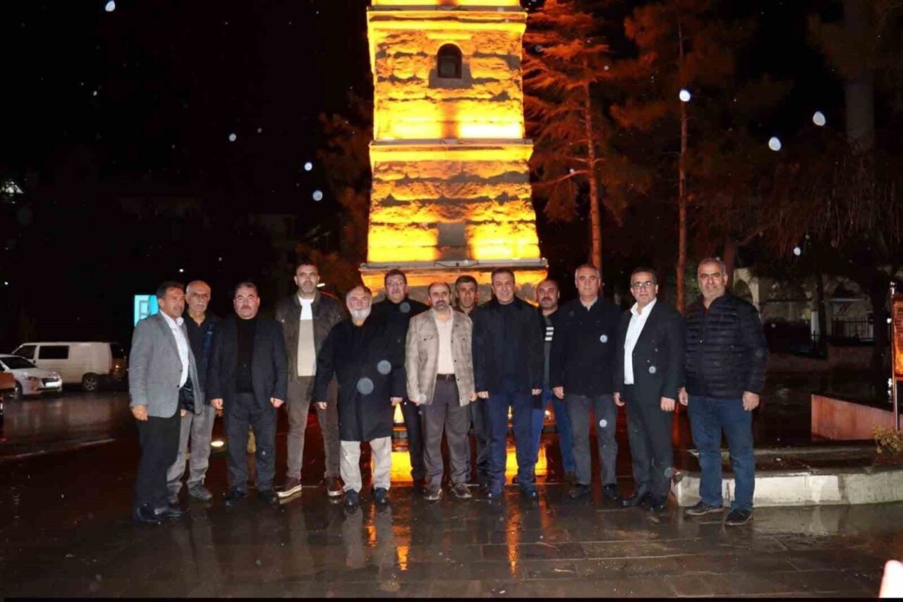 Sungurlu Belediye Başkanı Muhsin Dere, Berat Kandili dolayısıyla Ulu Camii’nde