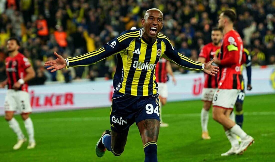 Fenerbahçe’nin Brezilyalı forveti Anderson Talisca, Gençlerbirliği karşısında attığı golle bu