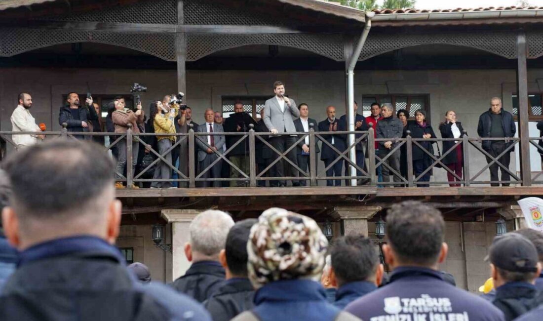 Tarsus Belediye Başkanı Ali Boltaç, belediye personeline şubat ayı itibarıyla