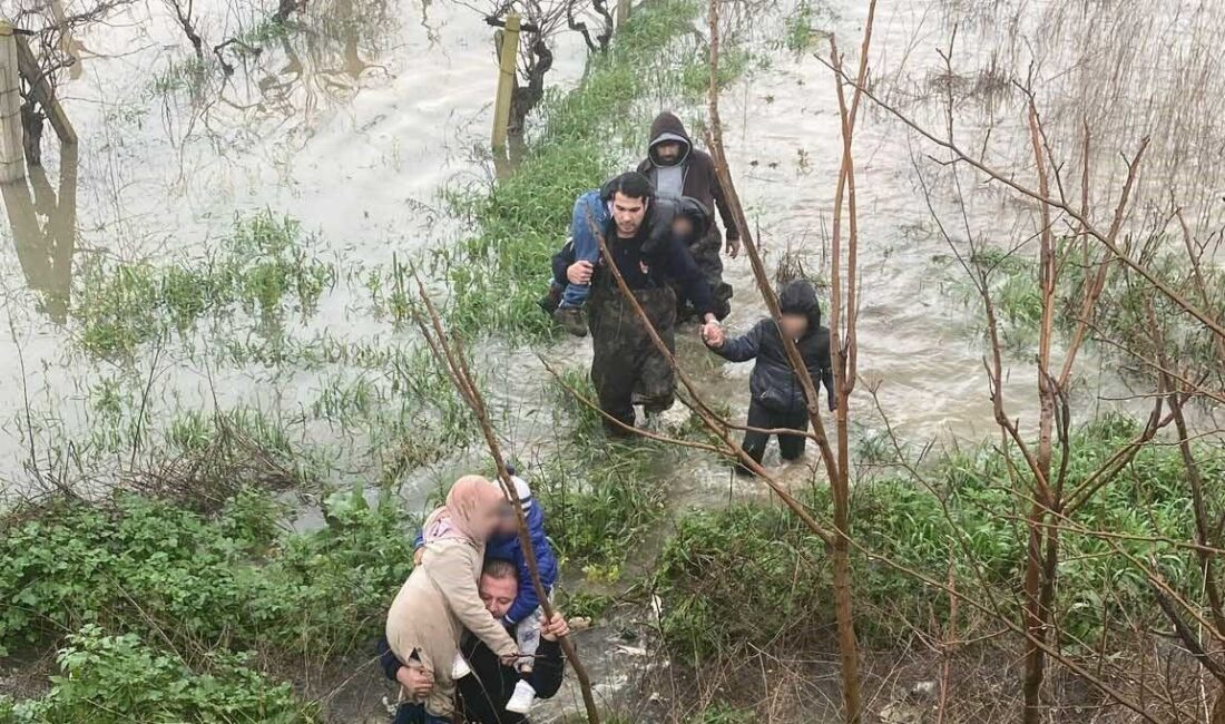 Manisa’da yaklaşık bir haftadır aralıklarla devam eden sağanak yağış, Gediz
