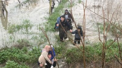 Manisa’da yaklaşık bir haftadır aralıklarla devam eden sağanak yağış, Gediz