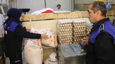 Haliliye Belediyesi Zabıta Müdürlüğü ekipleri, Ramazan ayında artan tatlı üretimi