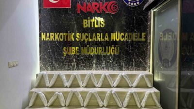 Bitlis İl Emniyet Müdürlüğüne bağlı Narkotik Suçlarla Mücadele Şube Müdürlüğü
