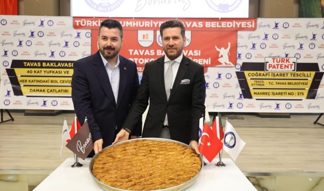 Coğrafi işaretli Tavas Baklavası, TAVBEL ve Bonavias arasında imzalanan protokol