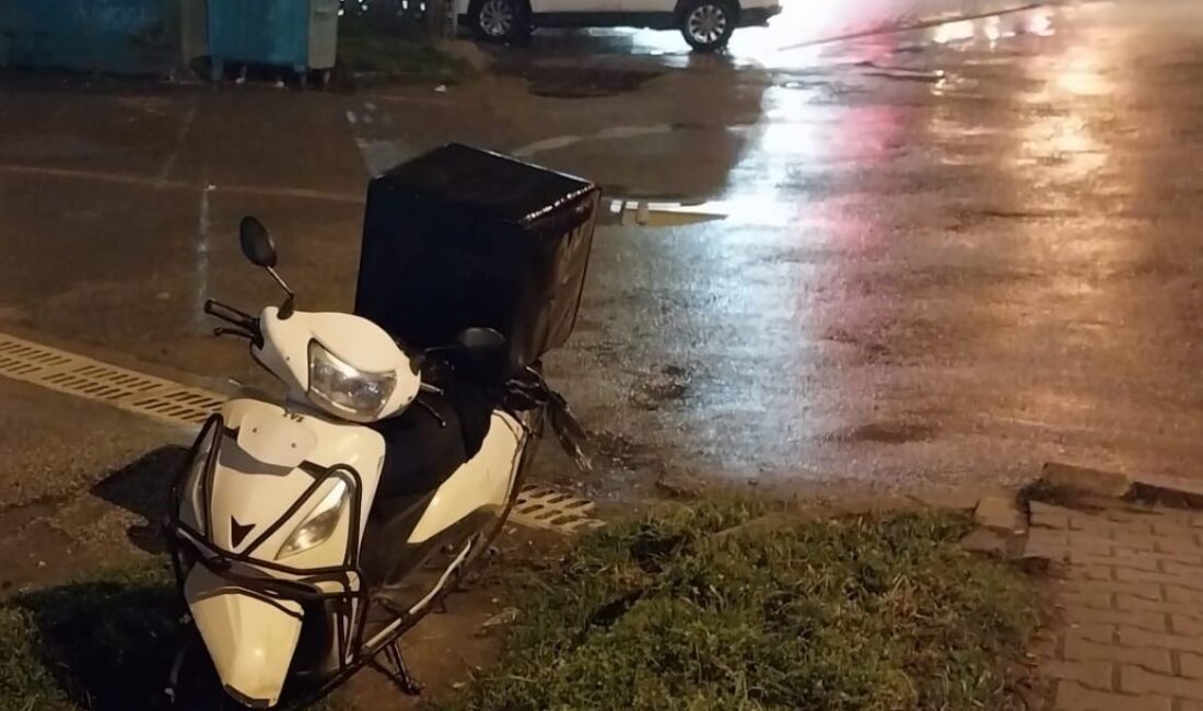 Kütahya’nın Tavşanlı ilçesinde meydana gelen tek taraflı trafik kazasında, direksiyon