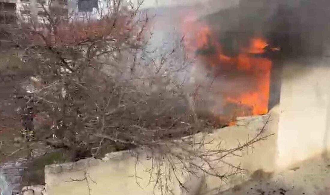 Kırıkkale’de alevlere teslim olan tek katlı müstakil evde yaşayan bir