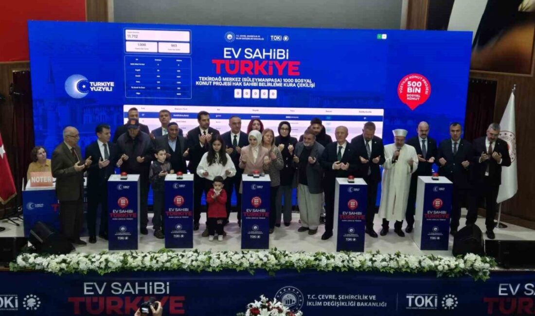 Çevre, Şehircilik ve İklim Değişikliği Bakanlığı ile TOKİ tarafından hayata