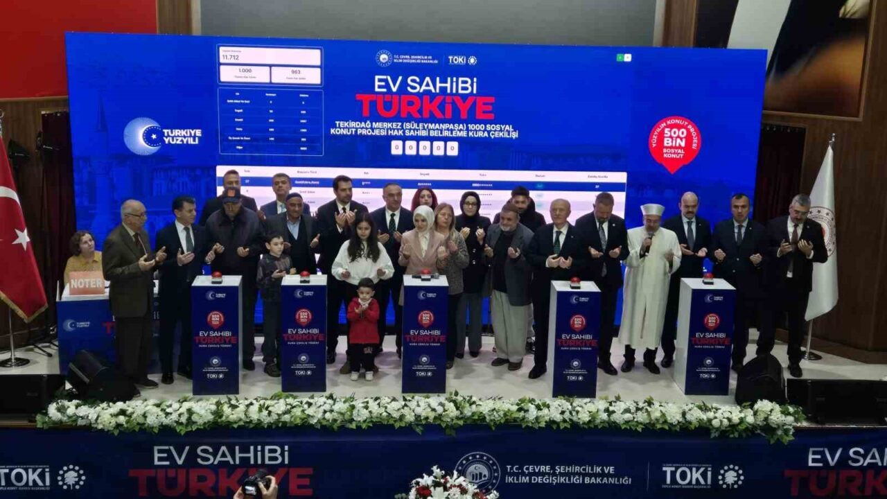 Çevre, Şehircilik ve İklim Değişikliği Bakanlığı ile TOKİ tarafından hayata