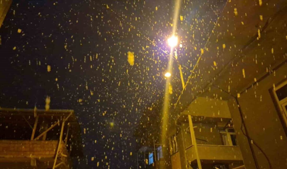 Tekirdağ’ın Süleymanpaşa ilçesinde etkili olan kar yağışı, kartpostallık görüntüler oluşturdu.