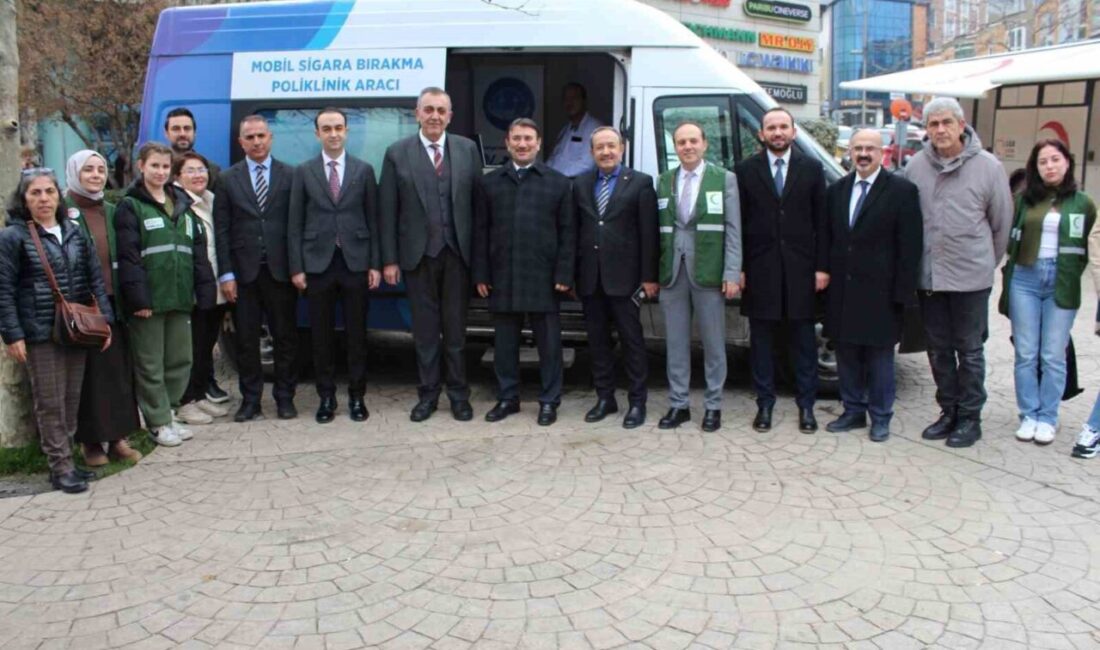 Yeşilay Tekirdağ Şubesi ve sağlık ekipleri, 9 Şubat Dünya Sigarayı