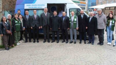 Yeşilay Tekirdağ Şubesi ve sağlık ekipleri, 9 Şubat Dünya Sigarayı