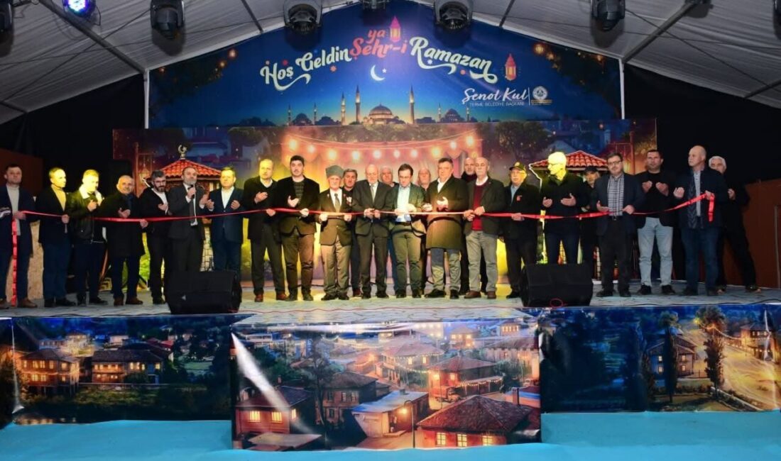 Samsun Terme’de Ramazan ayının manevi iklimi, şehit yakınları ve gaziler