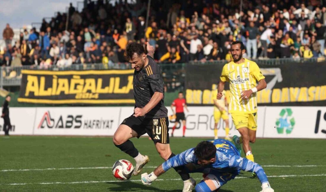 TFF 2. Lig Kırmızı Grup 24. haftasında Aliağa FK, sahasında
