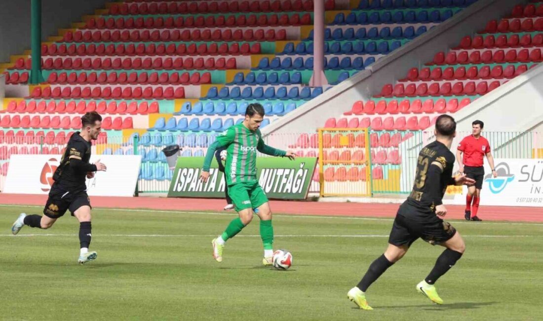 TFF 2. Lig Kırmızı Grup’un 25. haftasında Isparta 32 Spor