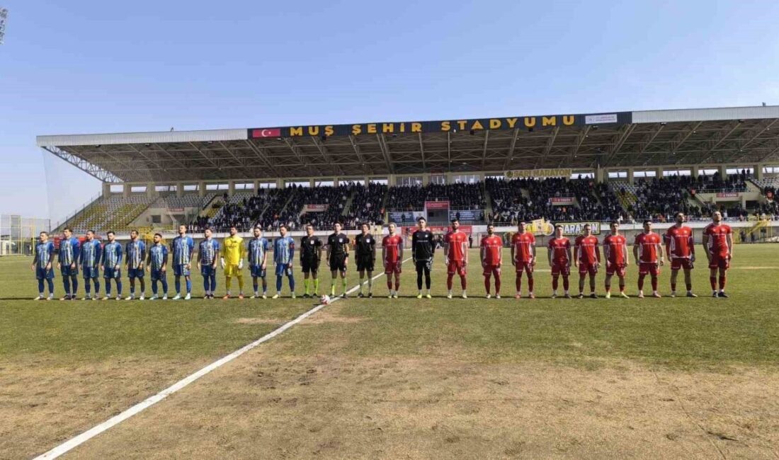 TFF 2. Lig Kırmızı Grup 25. haftasında Muş Spor Kulübü,