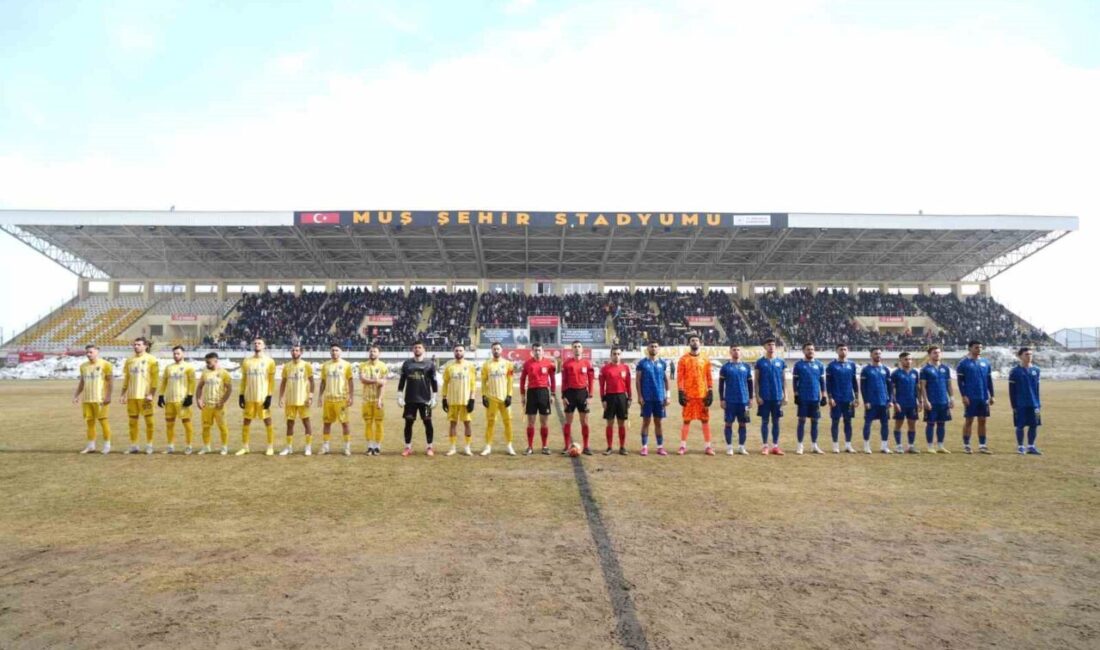 TFF 2. Lig Kırmızı Grup 23. haftasında Muş Spor Kulübü,