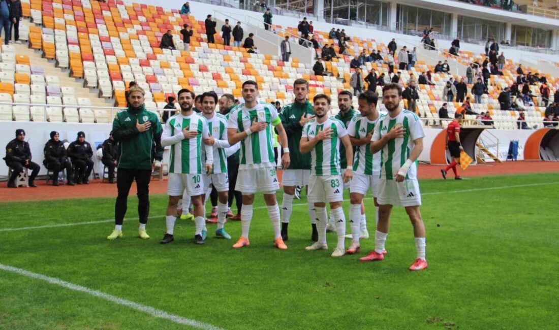 TFF 3. Lig 2. Grup 20. haftasında Malatya Yeşilyurtspor, sahasında