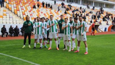 TFF 3. Lig 2. Grup 20. haftasında Malatya Yeşilyurtspor, sahasında