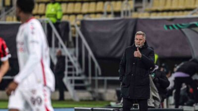 SAMSUN (İHA) – Samsunspor Teknik Direktörü Thorsten Fink, KF Shkendija