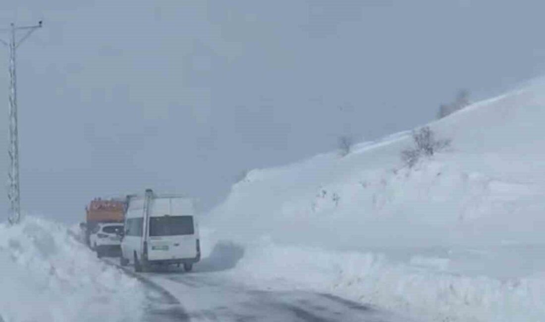 Adıyaman’ın Sincik ilçesinin yüksek kesimlerinde etkili olan kar yağışı ve