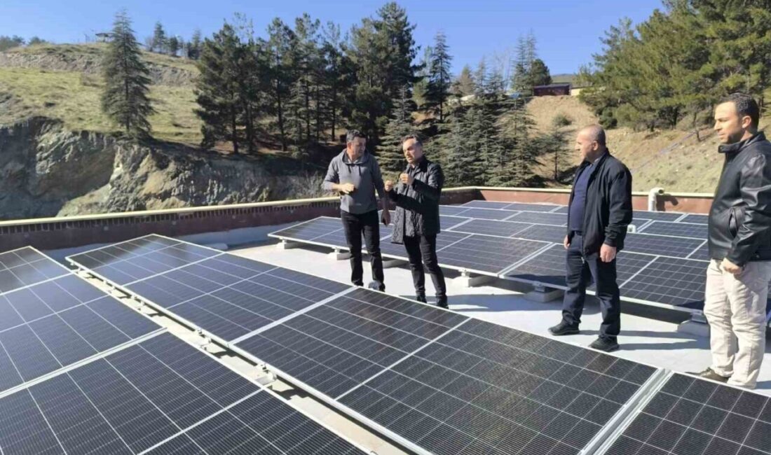 Tokat Gaziosmanpaşa Üniversitesi (TOGÜ) Hastanesi çatısına kurulan 600 kW’lık GES