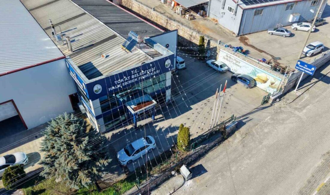 Tokat Belediyesi tarafından geçtiğimiz yıl hizmete açılan Halk Ekmek Fabrikası,