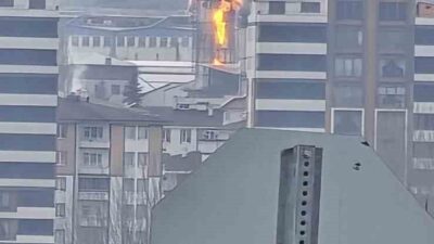 Tokat Organize Sanayi Bölgesi’nde faaliyet gösteren bir kereste fabrikasının silosunda