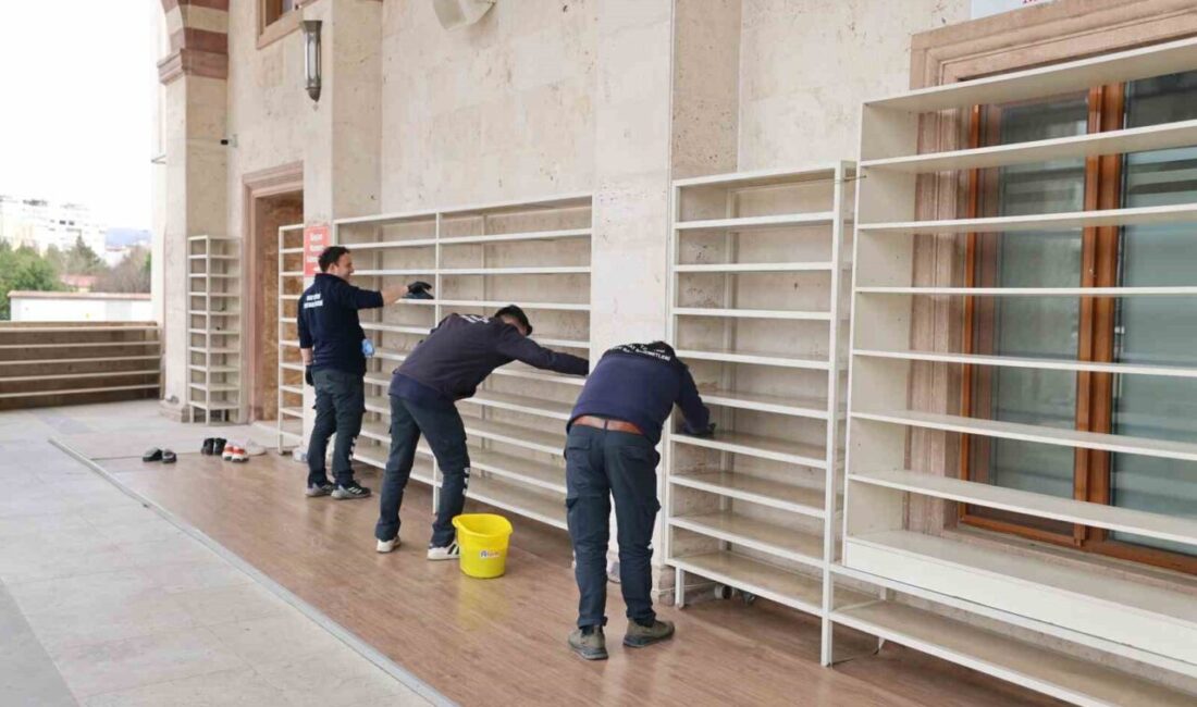Tokat Belediyesi, yaklaşan Ramazan ayı öncesinde kent genelindeki cami ve