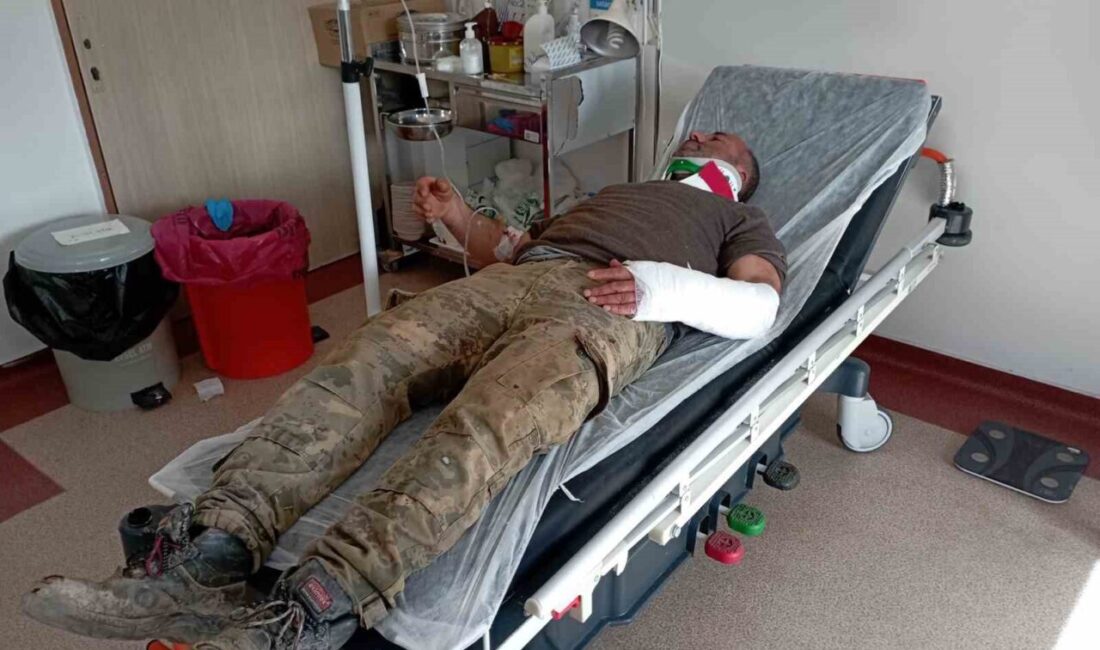 Tokat’ın Yeşilyurt ilçesinde seyir halindeyken kontrolden çıkarak tarlaya düşen otomobilin