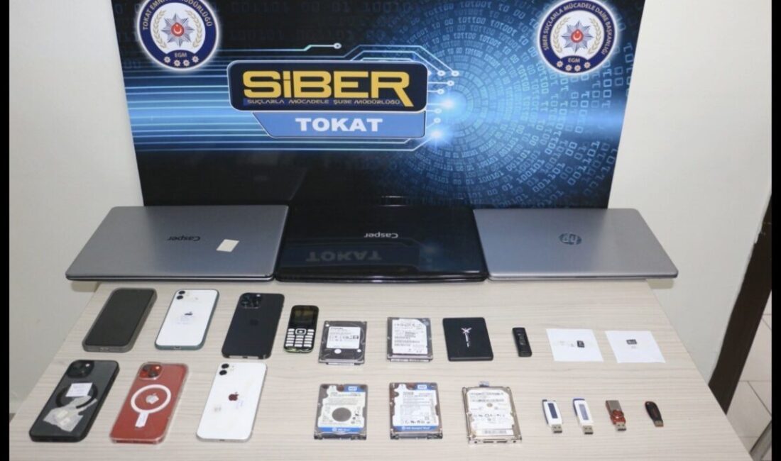 Tokat’ta yasa dışı bahis suçuna yönelik düzenlenen operasyonda yakalanan 11