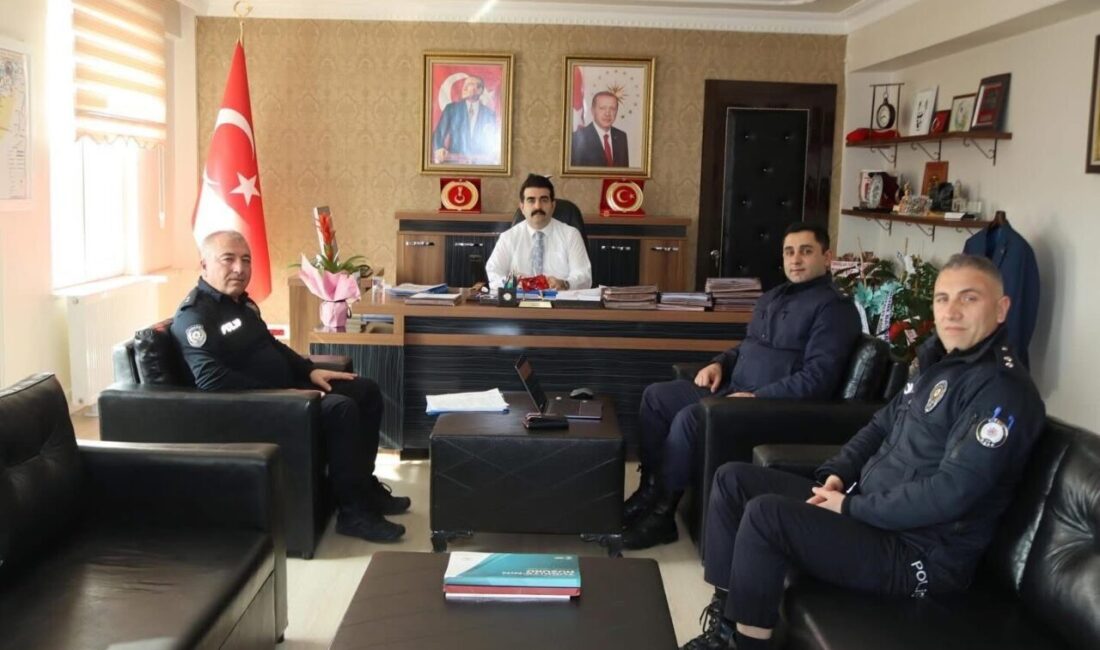 Tomarza Kaymakamı Selim Eser başkanlığında, 2025 yılı güvenlik ve asayiş