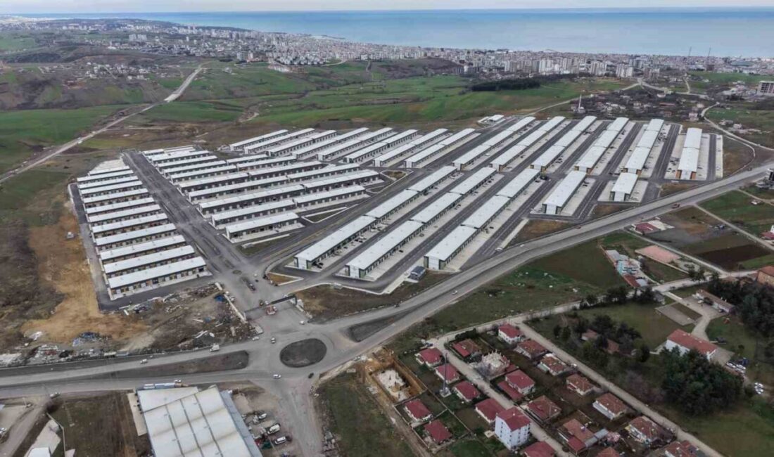 Samsun Büyükşehir Belediyesi’nin sanayi dönüşüm projesi kapsamında inşa edilen Toybelen