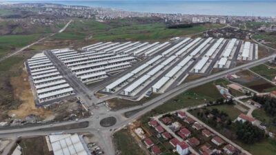 Samsun Büyükşehir Belediyesi’nin sanayi dönüşüm projesi kapsamında inşa edilen Toybelen