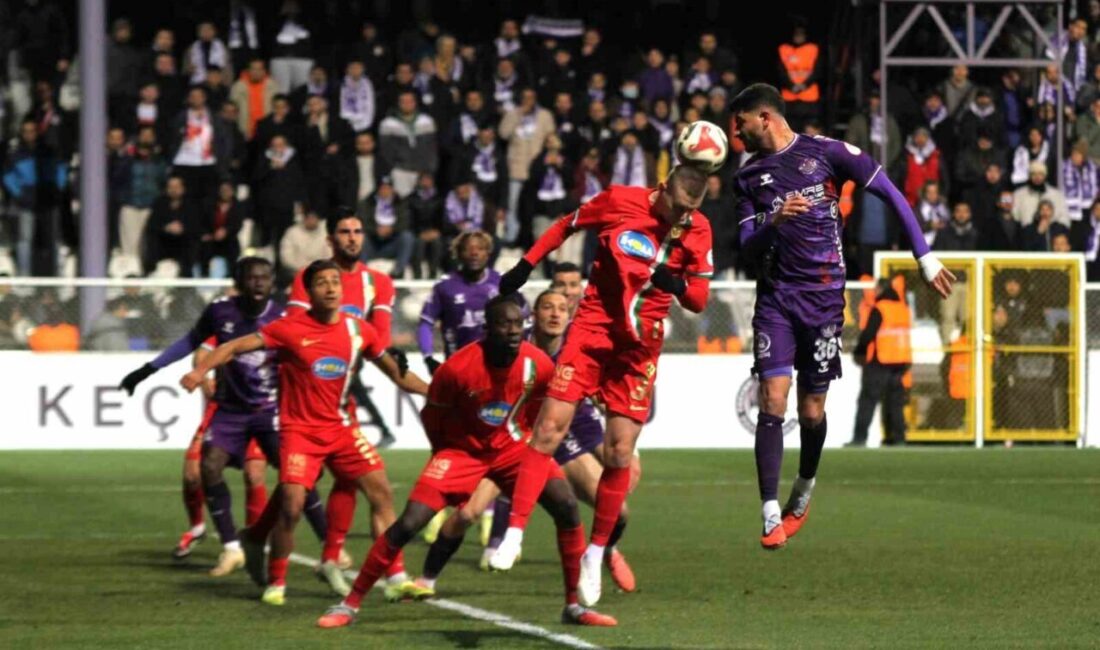 Trendyol 1. Lig 28. hafta maçında Ankara Keçiörengücü, evinde Amed