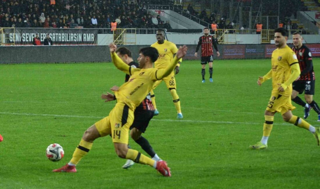 Trendyol 1. Lig’in 25. haftasında Çorum FK, evinde İstanbulspor’a 2-3
