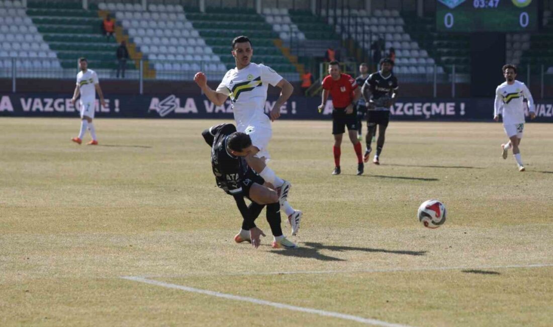 Trendyol 1. Lig’in 27. haftasında Iğdır FK evinde karşılaştığı Esenler