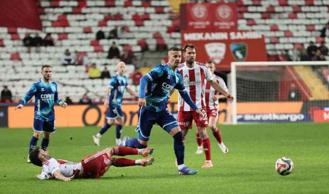 Trendyol Süper Lig’in 22. haftasında Antalyaspor, sahasında Samsunspor’u 3-1 mağlup